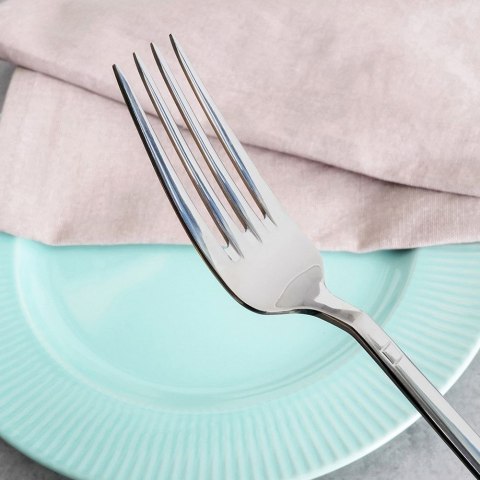 WIDELCE OBIADOWE STOŁOWE 3-ELE KOMPLET WIDELCÓW ZE STALI NIERDZEWNEJ HARMONY NAVA 10-121-051