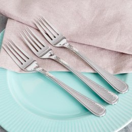 WIDELCE OBIADOWE STOŁOWE 3-ELE KOMPLET WIDELCÓW ZE STALI NIERDZEWNEJ SIREN NAVA 10-121-031