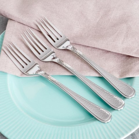 WIDELCE OBIADOWE STOŁOWE 3-ELE KOMPLET WIDELCÓW ZE STALI NIERDZEWNEJ SIREN NAVA 10-121-031