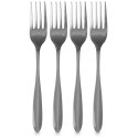 WIDELCE OBIADOWE STOŁOWE 4-ELE KOMPLET WIDELCÓW ZE STALI NIERDZEWNEJ EXCELLENT HOUSEWARE 139406