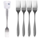 WIDELCE OBIADOWE STOŁOWE 4-ELE KOMPLET WIDELCÓW ZE STALI NIERDZEWNEJ EXCELLENT HOUSEWARE 139406