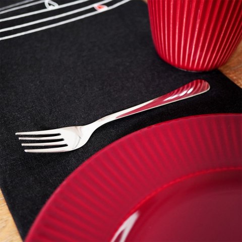 WIDELCZYKI DESEROWE DO CIASTA PRZEKĄSEK STALOWE 6-ELE EXCELLENT HOUSEWARE 139185