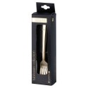 WIDELCZYKI DESEROWE DO CIASTA PRZEKĄSEK STALOWE ZŁOTE 4-ELE SATYNA EXCELLENT HOUSEWARE 139768