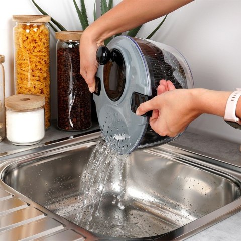 WIRÓWKA SUSZARKA DO SAŁATY WARZYW OWOCÓW RĘCZNA VILDE 259660