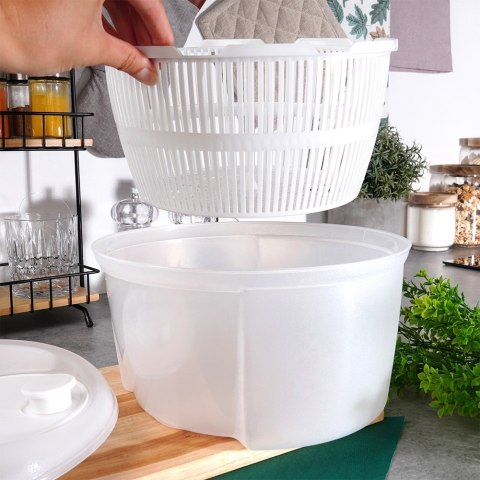 WIRÓWKA SUSZARKA DO SAŁATY WARZYW OWOCÓW RĘCZNA VILDE 259670