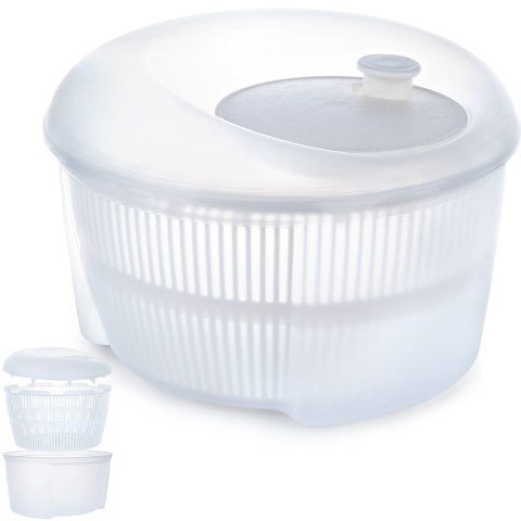 WIRÓWKA SUSZARKA DO SAŁATY WARZYW OWOCÓW RĘCZNA VILDE 259670