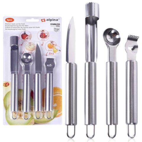 ZESTAW DRYLOWNIC DO OWOCÓW WARZYW DRYLOWNICA STALOWA 4-ELE ALPINA 259327
