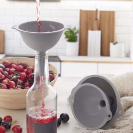 ZESTAW LEJKÓW KUCHENNYCH 3-ELE 10/12/14 CM LEJEK DO BUTELEK SŁOIKÓW SOKÓW HOBBY LIFE 120455