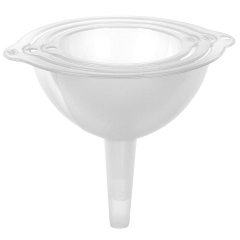 ZESTAW LEJKÓW KUCHENNYCH 3-ELE LEJEK DO BUTELEK SŁOIKÓW EXCELLENT HOUSEWARE 259366