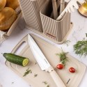 ZESTAW NOŻY KUCHENNYCH W BLOKU Z PRZYBORAMI KUCHENNYMI I DESKĄ DO KROJENIA 12-ELE KLAUSBERG KB-7935