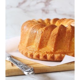 FORMA DO PIECZENIA BABKI Z KOMINEM SILIKONOWA BRĄZOWA 23.5CM SILLINIE ORION 151712