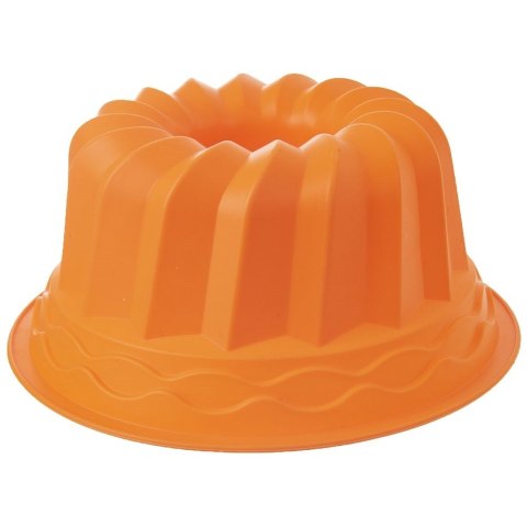 FORMA DO PIECZENIA BABKI Z KOMINEM SILIKONOWA POMARAŃCZOWA 23.5CM SILLINIE ORION 151713