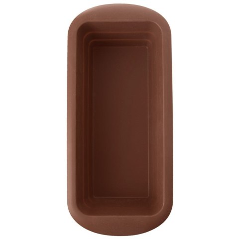 FORMA DO PIECZENIA CHLEBA KEKSU PASZTETU SILIKONOWA BRĄZOWA SILLINIE 29CM ORION 151714