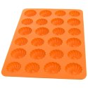 FORMA DO PIECZENIA CIASTEK CIASTECZEK KRUCHYCH SILIKONOWA POMARAŃCZOWA SILLINIE ORION 151731