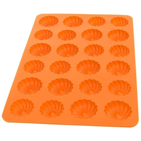 FORMA DO PIECZENIA CIASTEK CIASTECZEK KRUCHYCH SILIKONOWA POMARAŃCZOWA SILLINIE ORION 151731