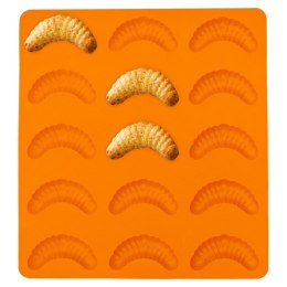 FORMA DO PIECZENIA CIASTEK CIASTECZEK SILIKONOWA POMARAŃCZOWA ROGALIKI SILLINIE ORION 151729