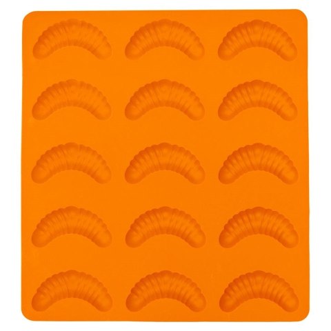 FORMA DO PIECZENIA CIASTEK CIASTECZEK SILIKONOWA POMARAŃCZOWA ROGALIKI SILLINIE ORION 151729