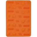 FORMA DO PIECZENIA CIASTEK CIASTECZEK SILIKONOWA POMARAŃCZOWA SILLINIE ORION 151727