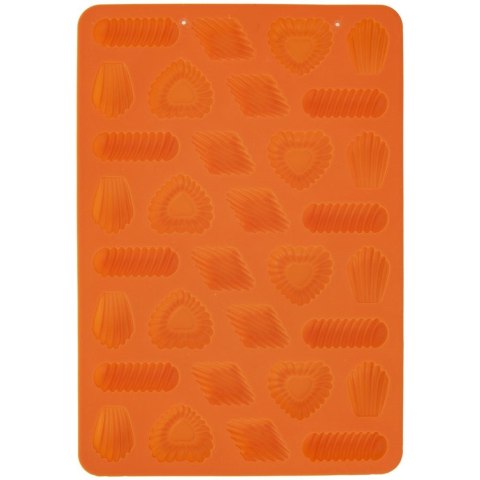 FORMA DO PIECZENIA CIASTEK CIASTECZEK SILIKONOWA POMARAŃCZOWA SILLINIE ORION 151727