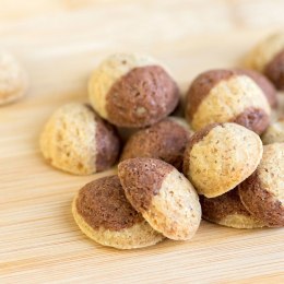 FORMA DO PIECZENIA CIASTEK MINI CIASTECZEK SILIKONOWA POMARAŃCZOWA ORZECHY SILLINIE ORION 151760