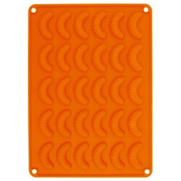 FORMA DO PIECZENIA CIASTEK MINI ROGALIKÓW SILIKONOWA POMARAŃCZOWA ROGALIKI SILLINIE ORION 151762