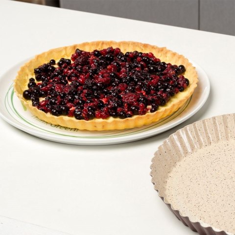 FORMA DO PIECZENIA TARTY GRANITOWA NIEPRZYWIERAJĄCA TERRESTRIAL 28CM NAVA 10-103-055