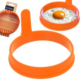 FORMA DO SMAŻENIA JAJEK NALEŚNIKÓW PANCAKE SILIKONOWA BRĄZOWA KOŁO SILLINIE ORION 151756