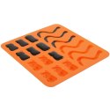 FORMA FOREMKA NA ŻELKI DO ŻELKÓW SILIKONOWA POMARAŃCZOWA SILLINIE ORION 151739
