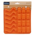 FORMA FOREMKA NA ŻELKI DO ŻELKÓW SILIKONOWA POMARAŃCZOWA SILLINIE ORION 151739
