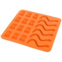 FORMA FOREMKA NA ŻELKI DO ŻELKÓW SILIKONOWA POMARAŃCZOWA SILLINIE ORION 151739