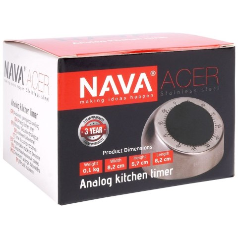 MINUTNIK KUCHENNY ANALOGOWY TIMER ACER NAVA 10-274-035