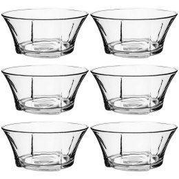 MISECZKI SZKLANA DO SERWOWANIA 12CM 310ML ZESTAW MISEK 6 SZTUK ORION 140473