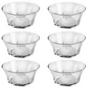 MISECZKI SZKLANA DO SERWOWANIA 12CM 310ML ZESTAW MISEK 6 SZTUK ORION 140473