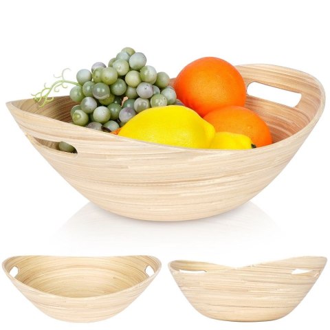 MISKA BAMBUSOWA 32CM NA OWOCE DO SERWOWANIA ORION 126825