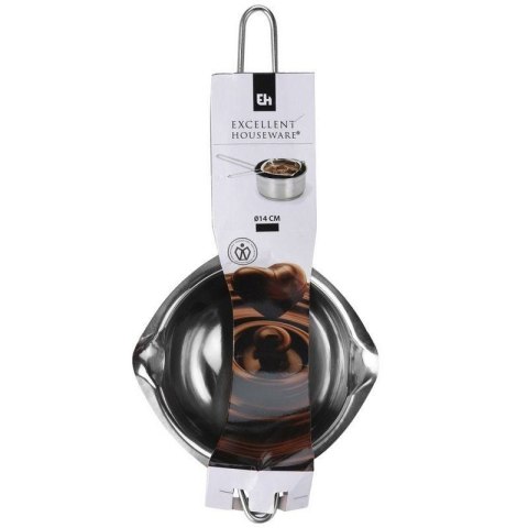MISKA DO ROZTAPIANIA CZEKOLADY WOSKU METALOWA STALOWA 250ML EXCELLENT HOUSEWARE 126111