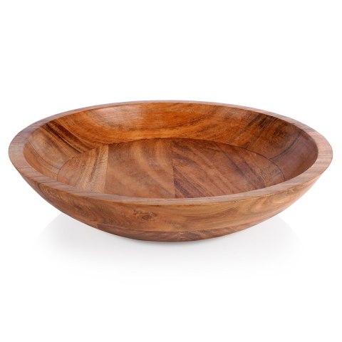 MISKA DREWNIANA DO SERWOWANIA PRZEKĄSEK CHIPSÓW 28CM 1.5L VILDE 259653