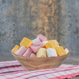 MISKA DREWNIANA DO SERWOWANIA PRZEKĄSEK CHIPSÓW NA OWOCE DUŻA 30CM 3L VILDE 139098