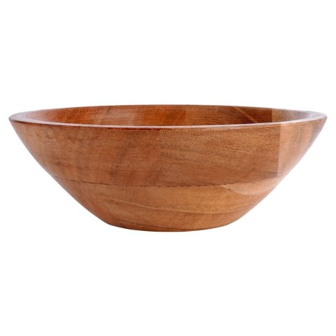 MISKA DREWNIANA DO SERWOWANIA PRZEKĄSEK MISECZKA 17.5CM 500ML VILDE 259651