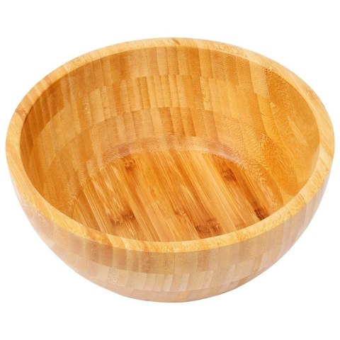 MISKA DREWNIANA DO SERWOWANIA PRZEKĄSEK SAŁATEK NA OWOCE 20CM 1.3L EXCELLENT HOUSEWARE 259698