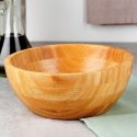 MISKA DREWNIANA DO SERWOWANIA PRZEKĄSEK SAŁATEK NA OWOCE 20CM 1.3L EXCELLENT HOUSEWARE 259698