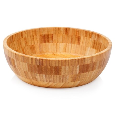 MISKA DREWNIANA DO SERWOWANIA PRZEKĄSEK SAŁATEK NA OWOCE 26CM 2.6L EXCELLENT HOUSEWARE 259699