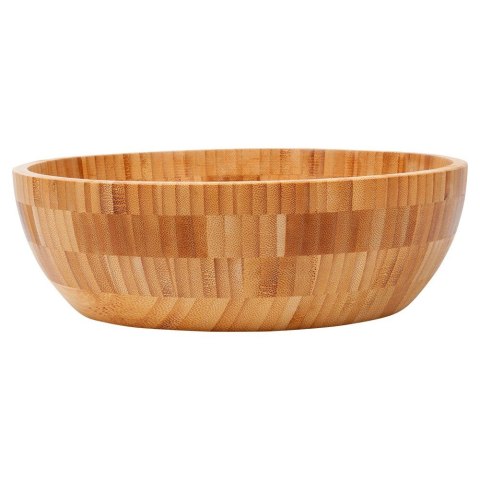 MISKA DREWNIANA DO SERWOWANIA PRZEKĄSEK SAŁATEK NA OWOCE 26CM 2.6L EXCELLENT HOUSEWARE 259699