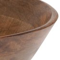 MISKA DREWNIANA DO SERWOWANIA SAŁATEK PRZEKĄSEK KOSZYK NA OWOCE 30CM 2.6L VILDE 121606