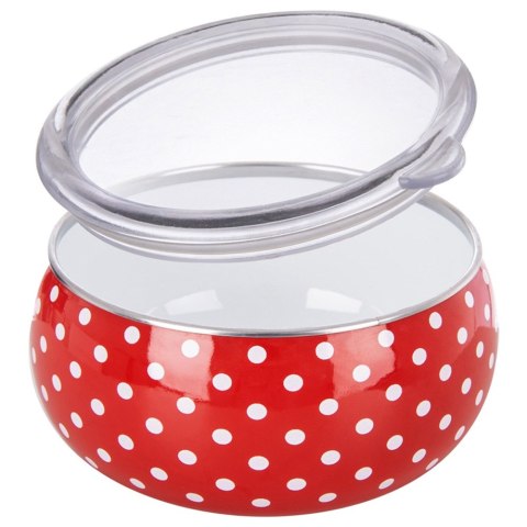 MISKA EMALIOWANA STALOWA RETRO TECKA 1L ORION 129237