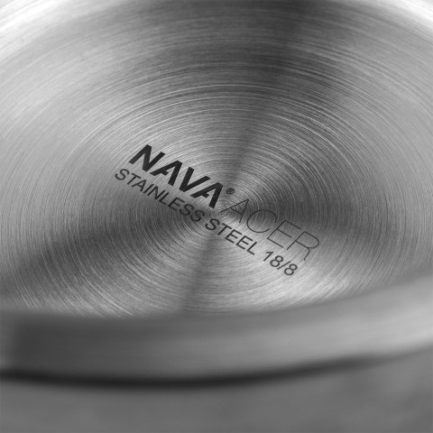 MISKA KUCHENNA DO MIKSOWANIA METALOWA STALOWA ACER 28CM 4.3L NAVA 10-261-003