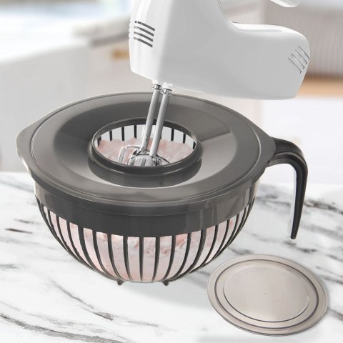 MISKA KUCHENNA DO MIKSOWANIA MIESZANIA Z POKRYWKĄ MIARKA GREY 3L ORION 129807