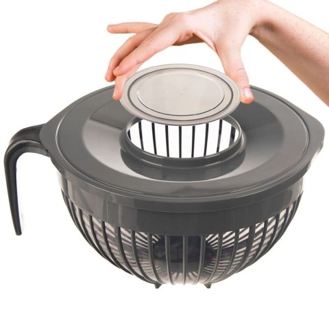 MISKA KUCHENNA DO MIKSOWANIA MIESZANIA Z POKRYWKĄ MIARKA GREY 3L ORION 129807