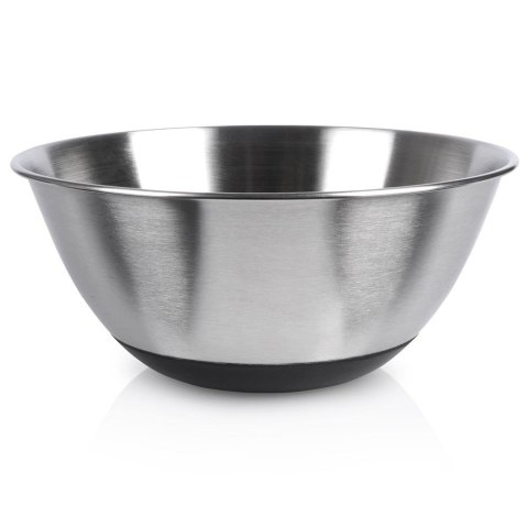 MISKA KUCHENNA METALOWA STALOWA ANTYPOŚLIZGOWA SREBRNA 19CM 1.2L VILDE 259641
