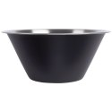 MISKA KUCHENNA METALOWA STALOWA CZARNA 18CM 950ML VILDE 259645