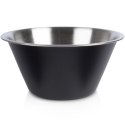 MISKA KUCHENNA METALOWA STALOWA CZARNA 22CM 2L VILDE 259646